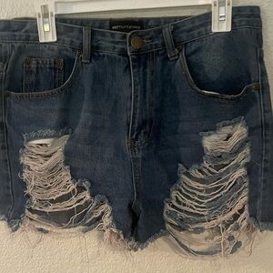 Pretty little thing size 12 denim short. Good condition